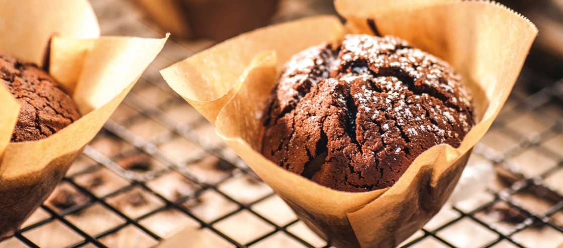 Muffinki czekoladowe bez obrączki